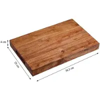 Kesper 29752, Rektangulär, Trä, Självtorkning, Monokromatiskt, 385 mm, 250 mm