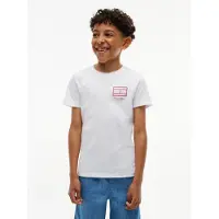 Tommy Hilfiger Outline Flag Logo Jersey T-Shirt