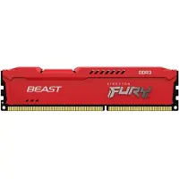 Kingston FURY Beast - DDR3 - modul - 8 GB - DIMM 240-pin - 1866 MHz / PC3-14900 - CL10 - 1.5 V - ej buffrad - icke ECC - röd