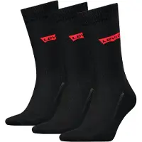 Levi's Strumpor - 3-pack - Regular Cut - Svart - - 39/42 - Strumpor