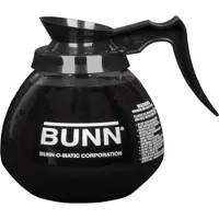 Bunn Kavamalė Juodas Handtag Glaskaraff 1,9 L