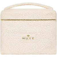 Nuxe Insti Vanity, blixtlåsförsedd påse GWP textil, vit
