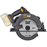 CAT DX53B, Trä, Svart, Borstlös, 18,5 cm, 5500 RPM, 6,5 cm