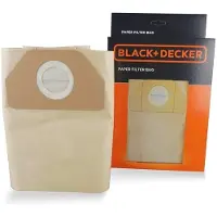 Black & Decker Dammsugarpåsar Black&Decker papper 20L till Wet&Dry 5 st. (41829)