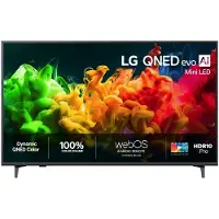 LG TV - - 50QNED81B6C - QNED MiniLED 4K UHD - 50" - webOS 26