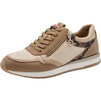 Tamaris Låg sneaker ecru / konjak