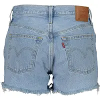 Levi's för kvinnor. 56327-0086 Kort 501 Original blå (26), Casual, Bomull, Hållbar