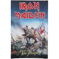 Iron Maiden Iron Maiden: Textile Poster/The Trooper