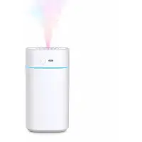 INF Uppladdningsbar Aromdiffusor Luftfuktare med Stämningsbelysning White