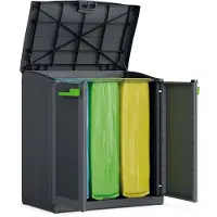 Keter sorteringskärl - Compact Store, 3x 110 L (R85999)