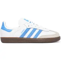 Adidas Originals Sneaker 'Samba' ljusblå / ljusgrå / vit