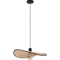Eglo Hänglampa Marywell, dimbar, Ljust trä, Vardagsrum / matsal, Bambu, Pendellampa