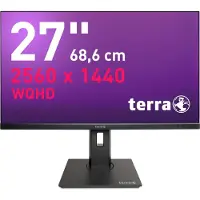 Terra 2772W LCD-skärm EEK D (A - G) 68.6 cm (27 tum) 2560 x 1440 pixel 16:9 5 ms HDMI, DisplayPort, USB-C, Hörlursuttag IPS LCD