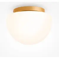 Maytoni Taklampa Glassy, dimbar, Mässing / guld, Vardagsrum / matsal, Metall, Taklampa