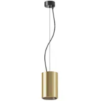 Maytoni Pendellampa Efir, Mässing / guld, Vardagsrum / matsal, Aluminium / grå / zink, Modern