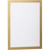 Durable DURAFRAME - Dokumenthållare - ytmonterad - för A4 - magnetisk - dubbelsidig - guld (paket om 2)
