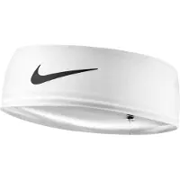 Nike Running - Trail running kläder - Dri-Fit Fury Classic Headband White/Black för UnisexSilikon - Vit