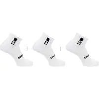 Salomon Everyday Ankle 3-Pack, Löparstrumpor, Vit