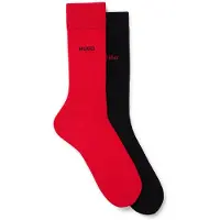 HUGO underwear Sockor röd / svart