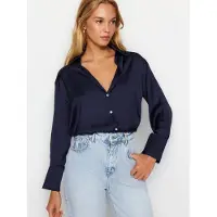 Trendyol Blus marinblå