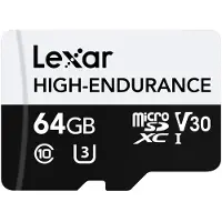 Lexar High-endurance Microsdxc Uhs-i Clase 10 64gb Minneskort