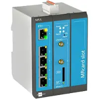 Insys icom MRX MRX3 LTE - Router - WWAN 5-portars switch - DIN-skenmonterbar