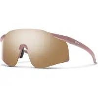 Smith - Solglasögon - Defy Matte Chalk Rose ChromaPop Rose Gold Mirror för Unisex - Rosa