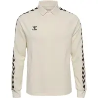 Hummel Piké Root - Beige Långärmad FÖRBESTÄLLNING, storlek X-Large