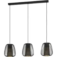 Eglo CURASAO LÅNGBORD 3XE27 L995 SVART/GULD