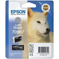 Epson T0967 ljus svart bläckpatron (original)