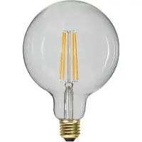 Star Trading LED lampa E27 dimbar | G125 klar | 2100K | 6.5W (60W) []