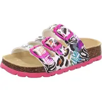 Superfit Sandal grå / rosa / svart / vit