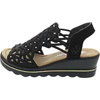 Rieker Sandal svart
