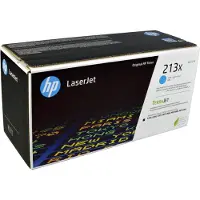 HP 213X - Lång livslängd - cyan - original - LaserJet - tonerkassett (W2131X) - för Color LaserJet Enterprise 6700, MFP 5800, MFP 6800 LaserJet Enterprise Flow MFP 6800