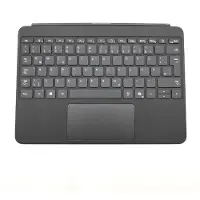 Microsoft Surface Pro Keyboard - 12-inch - tangentbord - med pekplatta, accelerometer - bakgrundsbelyst - magnetisk docka - QWERTZ - tysk - skiffer...
