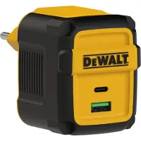 DeWalt USB Oplader 2 x 24W - 1 x USB-A og 1 x USB-C-porte