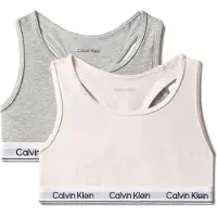 Calvin Klein Topp - 2-pack - Silverpeony/Greyheather - - 10-12 år (140-152) - Underkläder