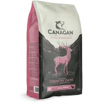 Canagan Country Game Anka Hjort Och Kanin Små Raser Torrfoder För Hundar 2kg