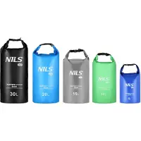 NILS Extreme NC1703 vattentät väska/etui ljusblå 20L CAMP