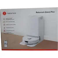Roborock Qrevo Plus Sug- och golvtvättrobot Vit Appstyrd