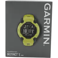 Garmin Instinct E, 40 Mm Black Bezel With Charcoal Band