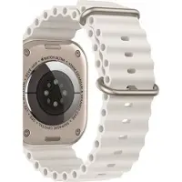 Tech-Protect Apple Watch Ultra 2/Ultra/9/8/SE (2022)/7/SE/6/5/4 Iconband Pro TPU Reim - 49mm/45mm/44mm/42mm - Beige