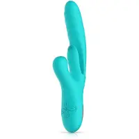 Good Vibes Only Lisa Thrusting Rabbitvibrator - Turkos - Turkos