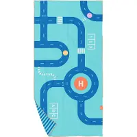 Quut Handduk - Play Handduk - 140x70 cm - Vägkant - - One Size - Handduk