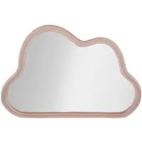 ALBERTA FERRETTI Ferretti Cloud-spegel i velourram, 90 x 60 cm