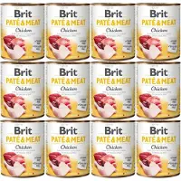 Brit Pate chicken 800 g kycklingpaté för hundar