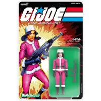 Super7 Reaction+ G.I. Joe Daina (Tecknad) - 4" G.I. Joe Actionfigur med Tillbehör - Klassiska Samlarobjekt
