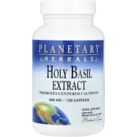 Planetary Herbals , Helig Basilika Extrakt, 450 mg, 120 Capslar
