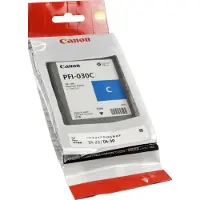 Canon PFI-030C - 55 ml - cyan - original - bläcktank - för imagePROGRAF TA-20, TA-20 MFP L24ei, TA-30, TA-30 MFP L36ei, TM-240, TM-340