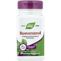 Nature'S Way , Resveratrol, 60 Vegan Kapslar